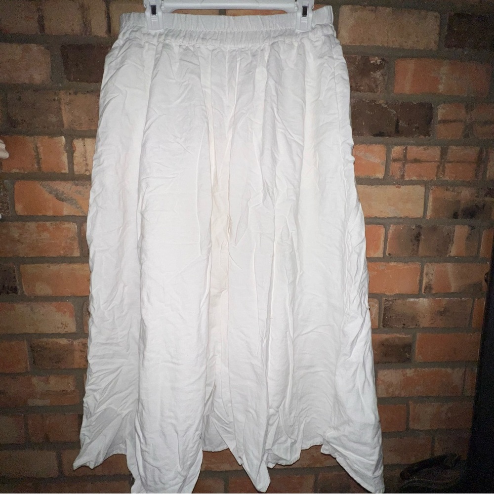a new day White Mid- Length Skirt